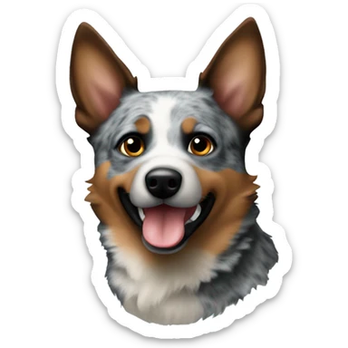 Blue heeler  sticker