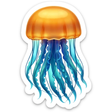 Jellyfish sticker