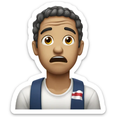 French anguish sticker