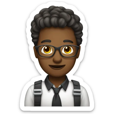 Social media manager sticker