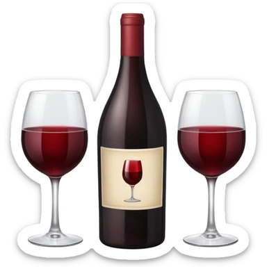 wine bottle sticker