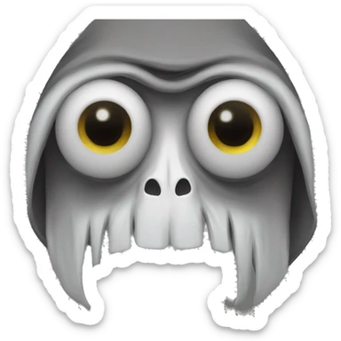 a grim reaper eyes spira sticker