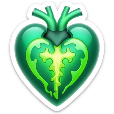 Toxic Heart
 sticker