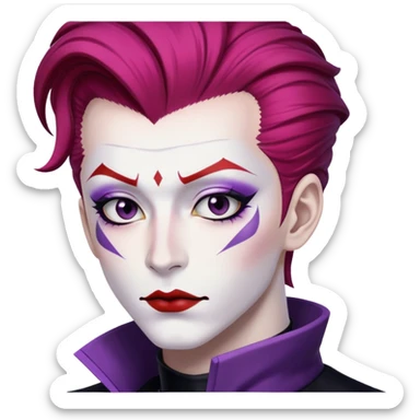 hisoka moro sticker