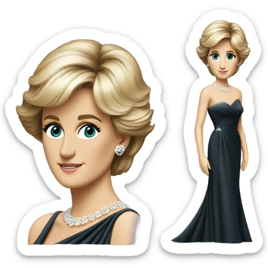 Princess Diana sticker