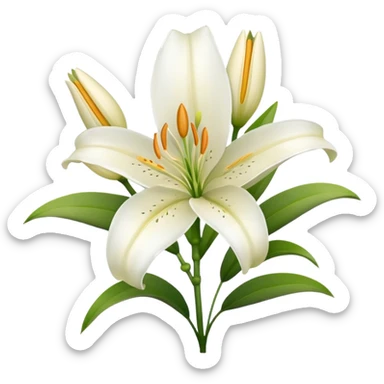 Lilies  sticker