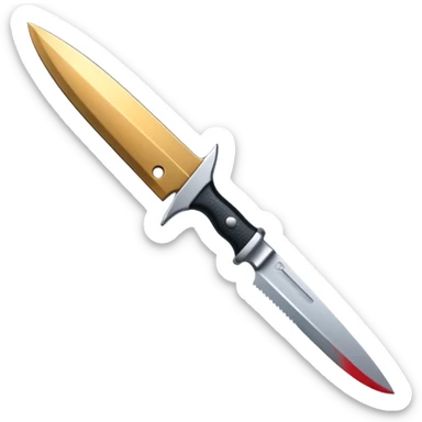 A hand that hold a knife emoji create  sticker