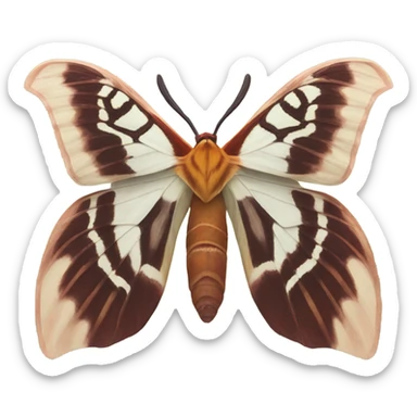 atlas moth sticker