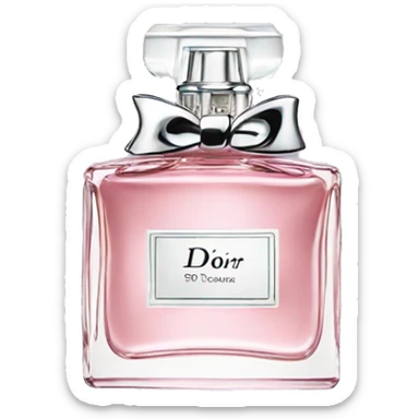 Dior perfume sticker