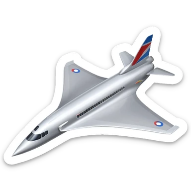 yes now i want a Concorde with no liveryies sticker