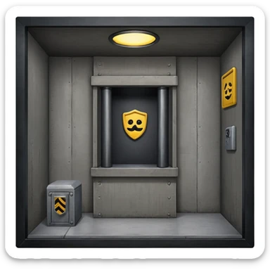 soldiers post/ guard post room sticker