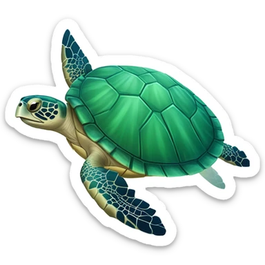 Tortuga marina sticker