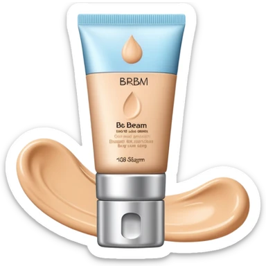 bb cream item sticker