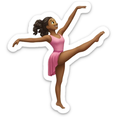Ayesha acrobatics move  sticker