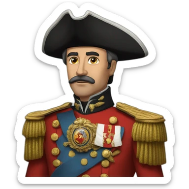 general jose de san martin sticker