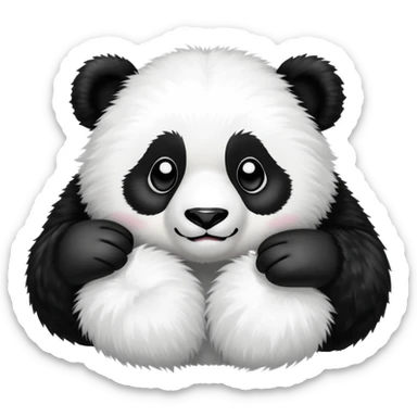 Panda in Prada  sticker