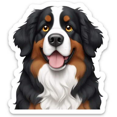 Bernese mountain dog sticker