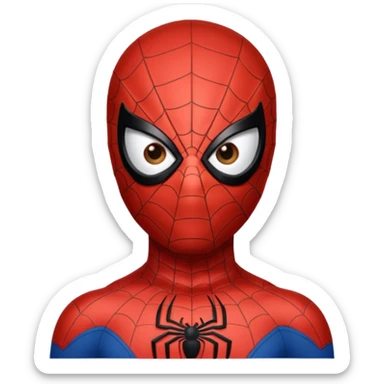 Make spider-man sticker