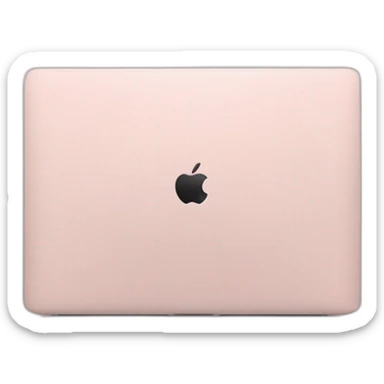 macbook pro 16 light pink colour sticker