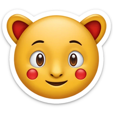 çiçeği kırmızı sticker