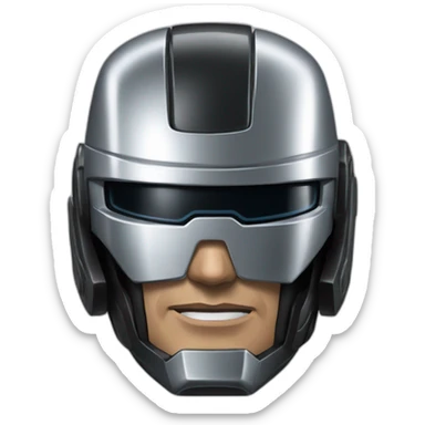 Robocop 1987 sticker