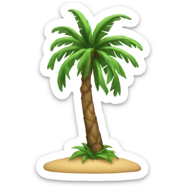 palm tree sticker