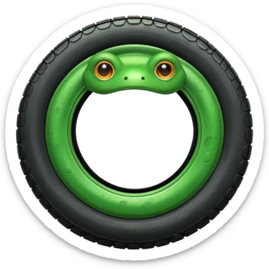 Frog Tire sticker
