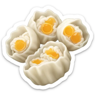 bottom of a dim sum plate sticker