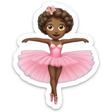Tutu danseuse sticker