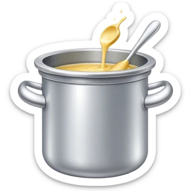 Wax pot for waxing hair removal sticker