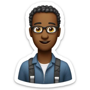 a text that says:"nah you're tweaking" sticker