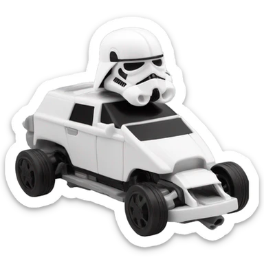 Hot Wheels Star Wars Character Cars 1st Order Executioner 1car sticker