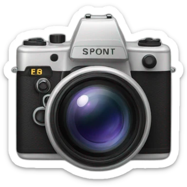 photocamera sticker