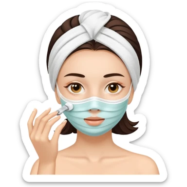 girl with self care sticker