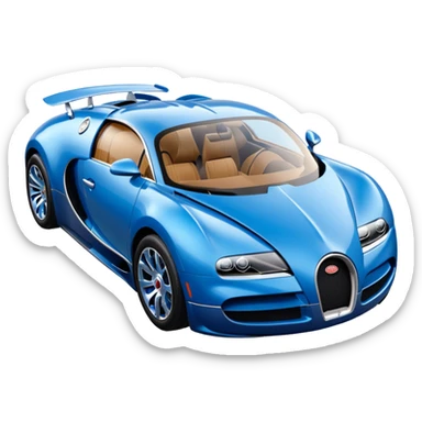 bugati car koli si change kar do sticker
