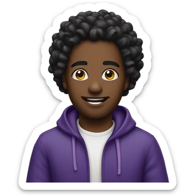 purpure vibes  sticker