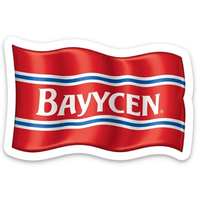 Dose Bayern weiß blau mit Aufschrift Bayern Cola sticker