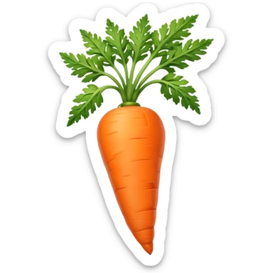 Carrot sticker