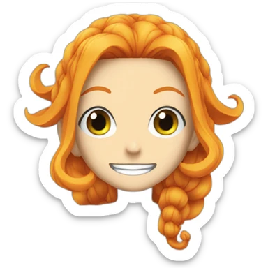 nami one piece sticker