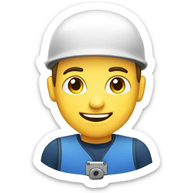 service complete, service guy sticker