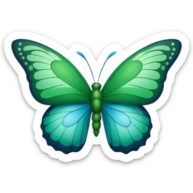 Créer un emoji représentant la Guadeloupe dans sa forme géographique réelle, vue du dessus sticker