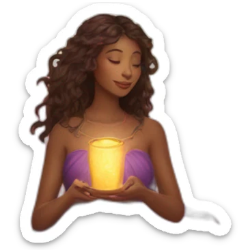 magic tarot cards love sticker