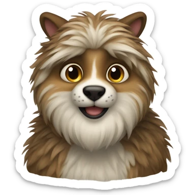 Anthropomorphic Furry Animal Fursona sticker