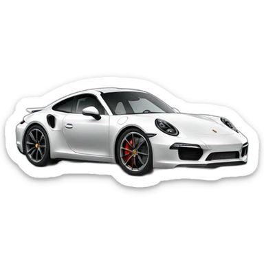 Porche 911 GTS  sticker