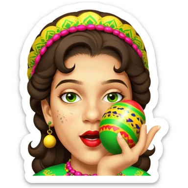 Maraca Player sticker