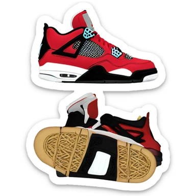 Jordan 4s sticker