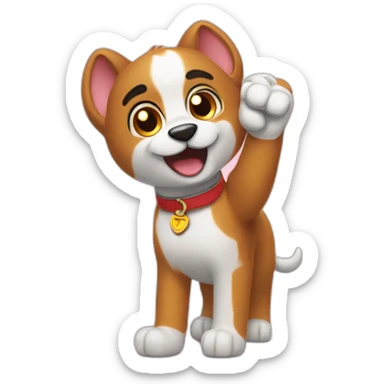 Emoji Paw patroulle sticker
