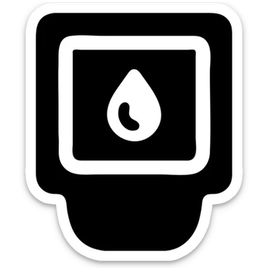 A sauce in a fast food packaging with a yellow background sticker