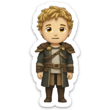 Arthur the beginning after the end sticker