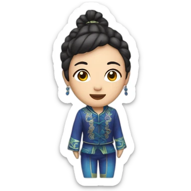 ningning Chinese singer idol sticker